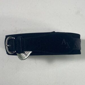 Armani Exchange Black Belt Bag